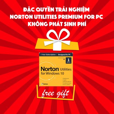 Mua Norton Security tặng Norton Utilities Premium
