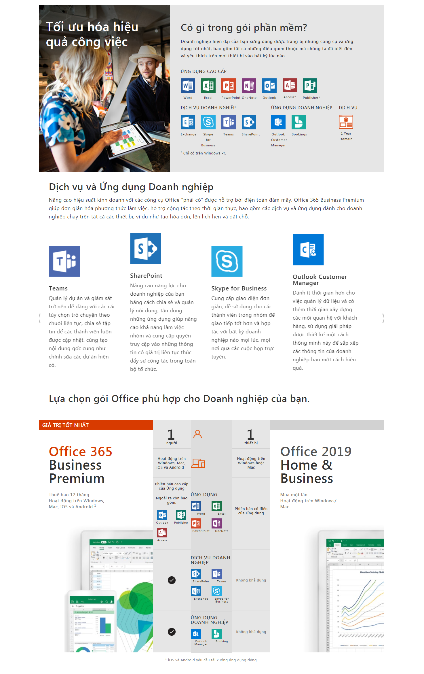 Phần mềm Microsoft 365 Bus Std Retail All Languages APAC EM SubPKL 1YR Onln DwnLd NR (KLQ-00209) - Key điện tử