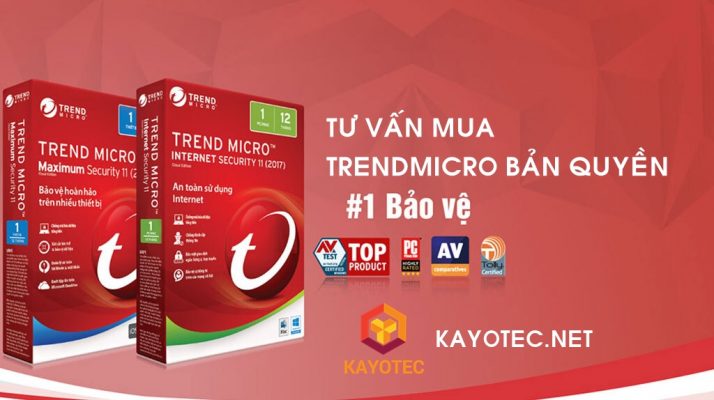 Tư vấn mua phần mềm diệt virus Trend Micro bản quyền